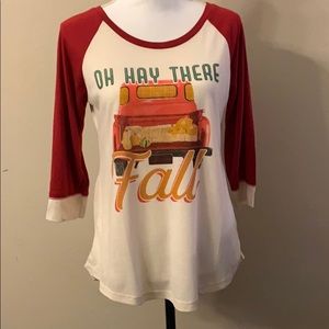 4/$30 NWOT Fall T-Shirt